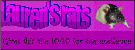 Lauren's Rats Award